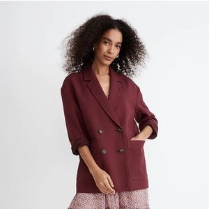 Madewell Cotton Oversized Blazer